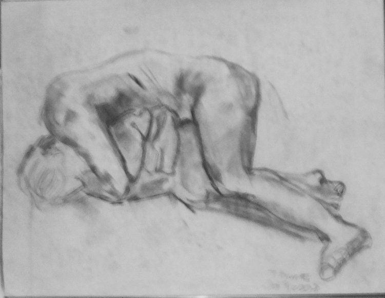 Sleeping Figure, Figure Drawings