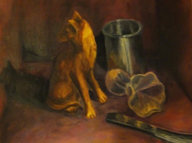 Still Life with a Cat